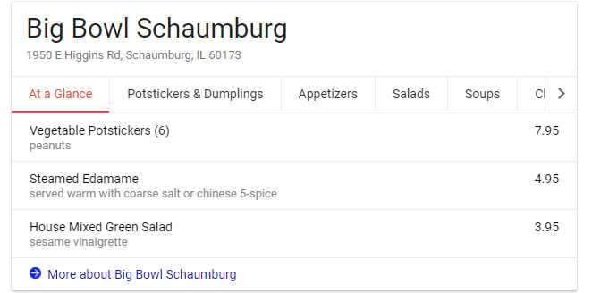 restaurant menu Google Search